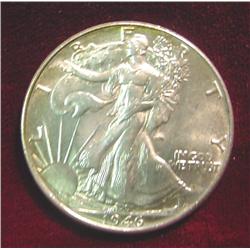 1946P Walking Liberty Half. BU.