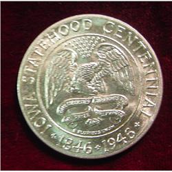 1946 Iowa Commemorative Half Dollar. BU.