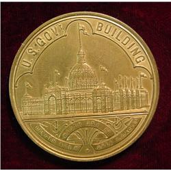 1892-93 Columbian Expo. Official Bronze Medal.