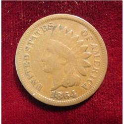 1863 Indian Head Cent. Unc.