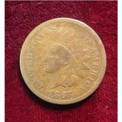 1867 Indian Head Cent. G.