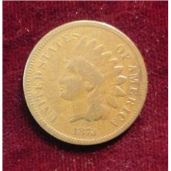 1873 Indian Head Cent. G.