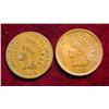 Image 1 : 1903 F & 1904 Brown Unc. Indian Head Cents.