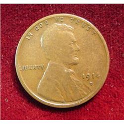 1914D Lincoln Cent. F.