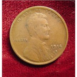 1914S Lincoln Cent. F.
