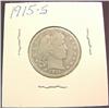 Image 1 : 1915S Barber Quarter. VG. 