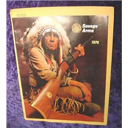 1970 Savage Arms Catalog and Envelope.