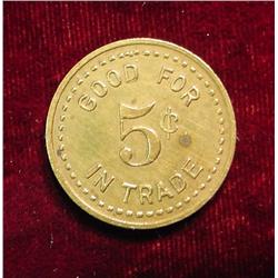 Mission Pool Check, Good For 5c in Trade.