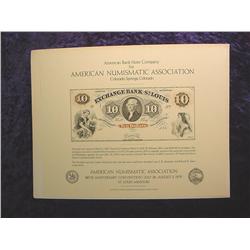 1979 ANA Souvenir Sheet. By the Bureau Of Printing 