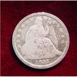 1838 Liberty Seated Dime.