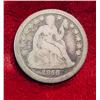 Image 1 : 1856 P Seated Liberty Dime. VG-8