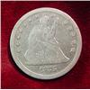 Image 1 : 1875 Seated Liberty Quarter. F-12.