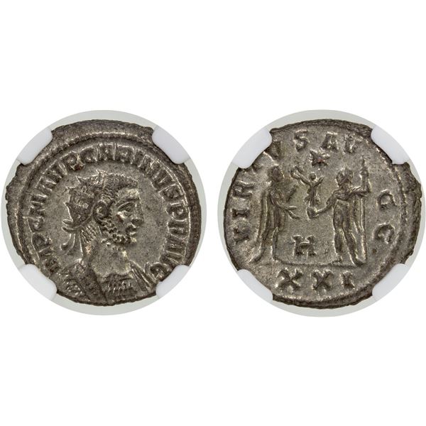 ROMAN EMPIRE: Carinus, 283-285 AD, BI antoninianus (4.28g), Antioch, NGC Mint State