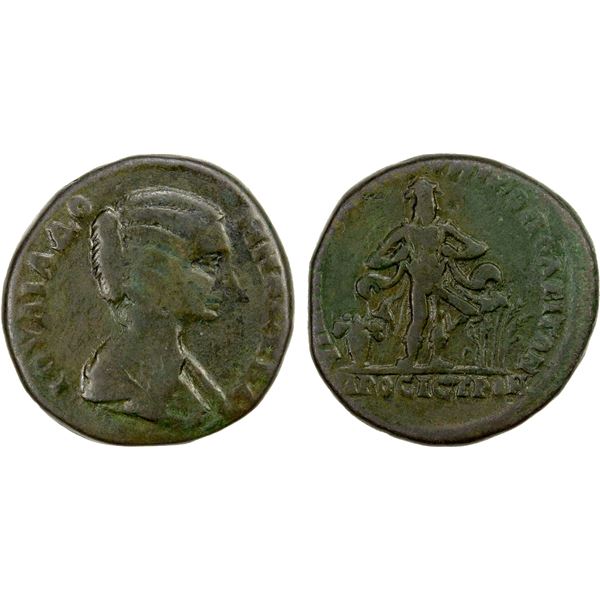 ROMAN PROVINCIAL: MOESIA INFERIOR: Nicopolis ad Istrum, Julia Domna, augusta, 193-217, AE26 (12.41g)