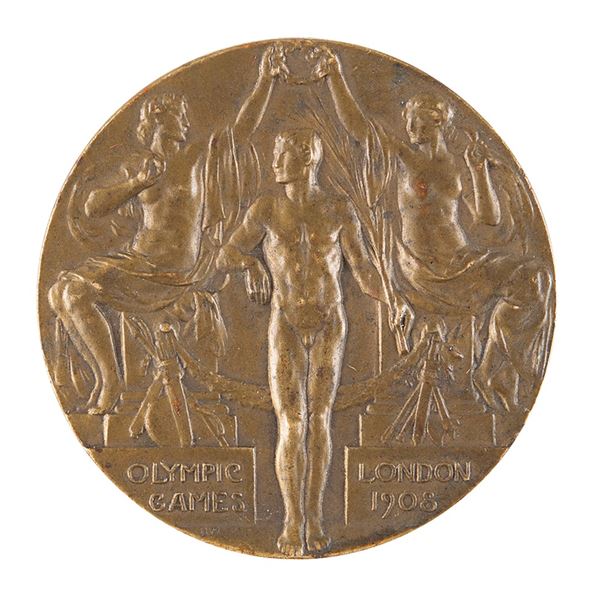 London 1908 Olympics Bronze Winner's Medal