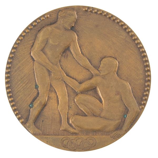 Paris 1924 Summer Olympics Bronze Winner's Medal