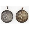 Image 2 : London 1948 Summer Olympics Gold and Silver Winner's Medals