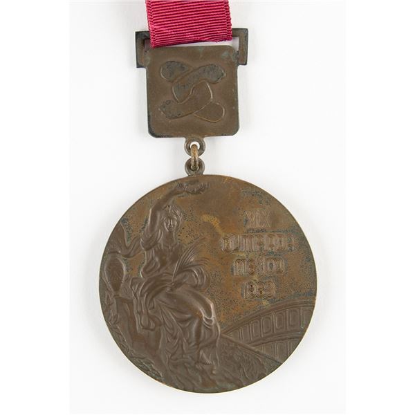 Mexico City 1968 Summer Olympics Bronze Winner's Medal for Wrestling