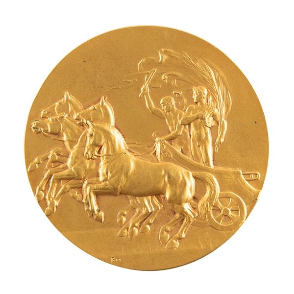 London 1908 Olympics Gilt Bronze Participation Medal