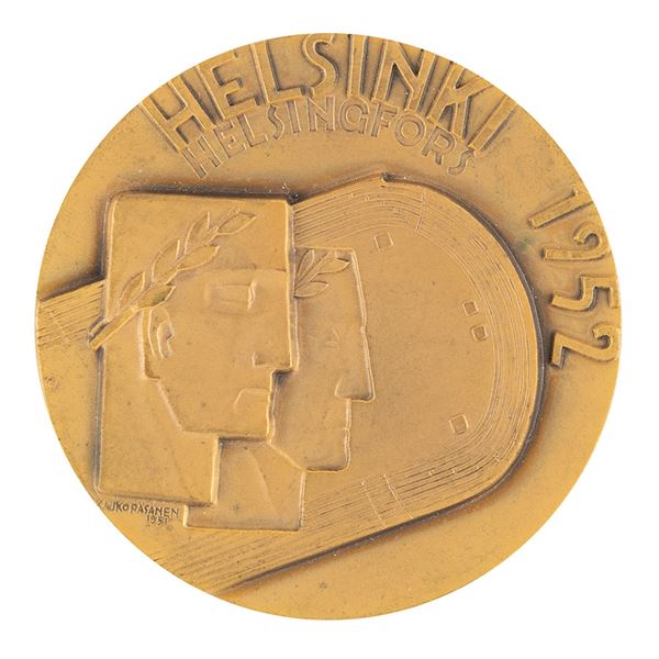 Helsinki 1952 Summer Olympics Bronze Participation Medal