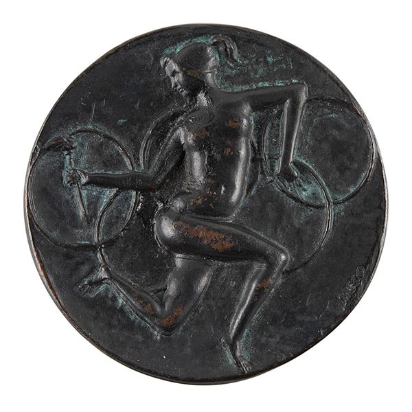 Rome 1960 Summer Olympics Bronze Participation Medal