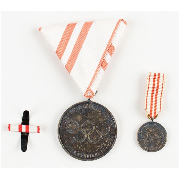 Innsbruck 1964 Winter Olympics Volunteer Medal Set