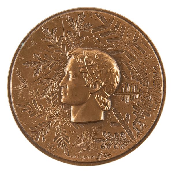 Grenoble 1968 Winter Olympics Bronze Participation Medal
