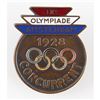 Image 1 : Amsterdam 1928 Summer Olympics Competitor's Badge