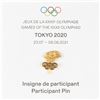 Image 1 : Tokyo 2020 Summer Olympics Athlete's Participation Pin