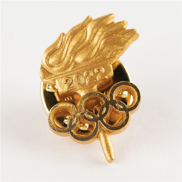 Beijing 2022 Winter Olympics Athlete Participation Pin