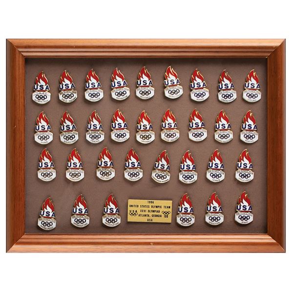 Atlanta 1996 Summer Olympics Team USA Pin Collection of (32)