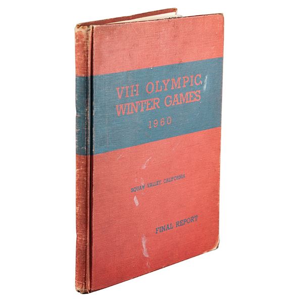 Squaw Valley 1960 Winter Olympics Official Report