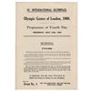 Image 3 : London 1908 Olympics Daily Program