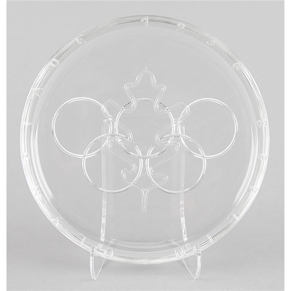 Berlin 1936 Summer Olympics Souvenir Glass Plate