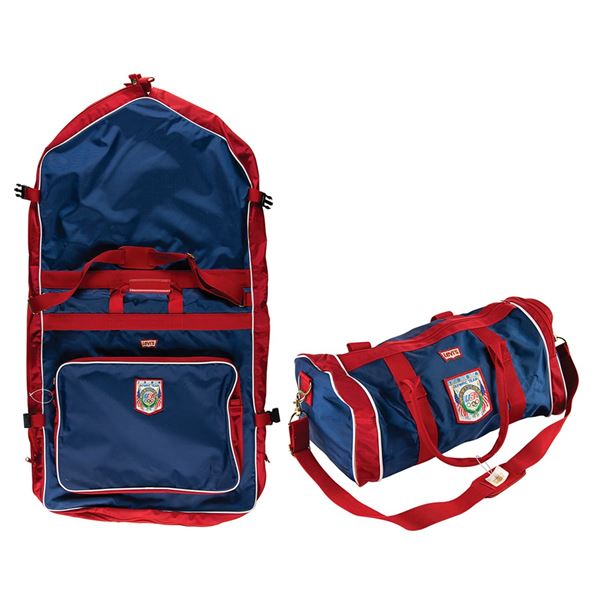 Diane Moyer's Los Angeles 1984 Summer Olympics Travel Duffel Bag and Wardrobe Bag