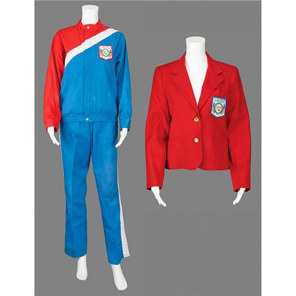 Diane Moyer's Los Angeles 1984 Summer Olympics Opening Ceremony Uniform and National Tribute Tour Re