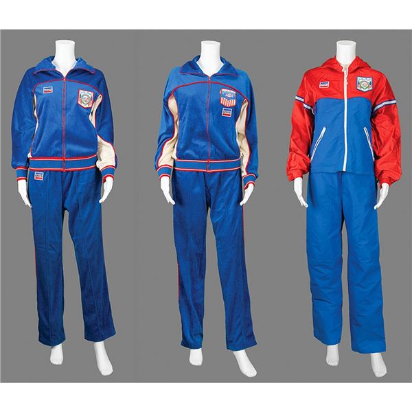 Diane Moyer's Los Angeles 1984 Summer Olympics (3) Team USA Warm-Up Uniforms