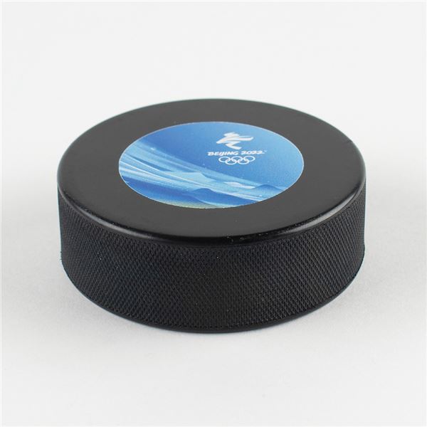 Beijing 2022 Winter Olympics Official Hockey Game Puck