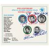 Image 1 : Montreal 1976 Summer Olympics USA Boxing Team Signed Souvenir Sheet