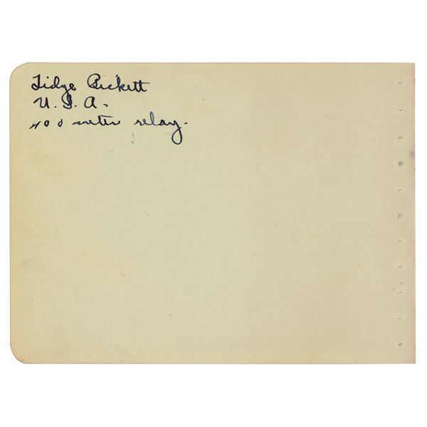 Tidye Pickett Signature