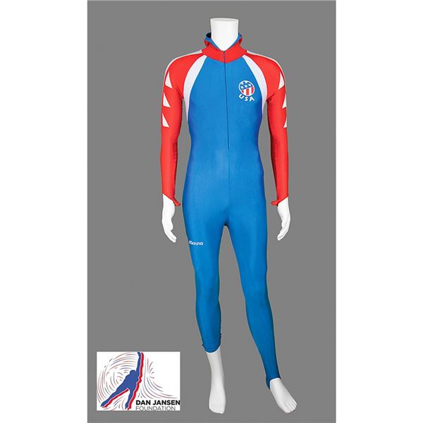 Dan Jansen's Team USA Speed Skating Uniform