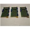 Image 2 : (3) Fanuc # A16B-2201-012 Cards