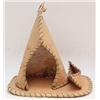 Image 1 : CHIPEWA TOY TIPI & CANOE