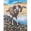 496 #SLA-96 Altay Argali Painting by Maryanne Smith