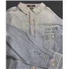 Image 1 : 4104 #SLA-104 Exclusive Grand Slam Shirt (Denim - Large)