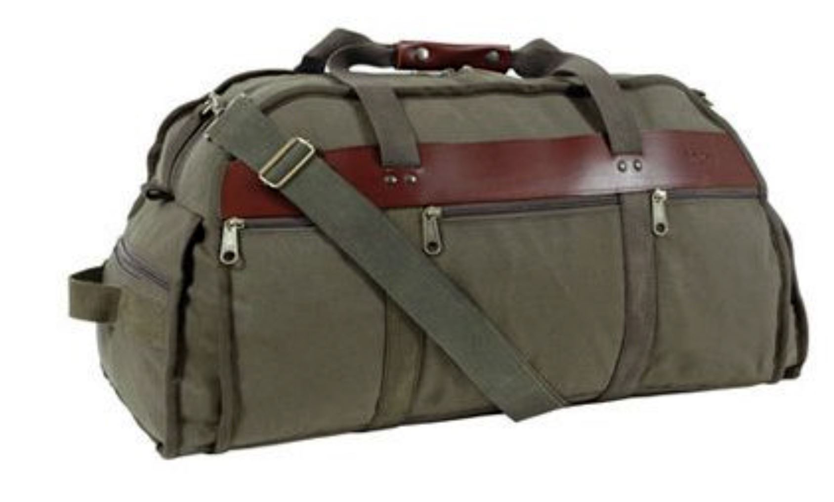 Boyt Harness Canvas Handgun Case 16x10 Inch - Waxed Canvas With Quilted Lining