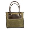 Image 1 : 4135 #SLA-135 Gokey Canvas & Leather Tote