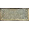 Image 2 : 1864 $5 Confederate States of America Note