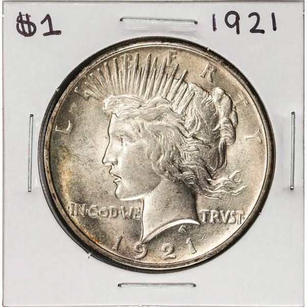 1921 $1 Peace Silver Dollar Coin