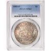 Image 1 : 1885-O $1 Morgan Silver Dollar Coin PCGS MS63 Nice Toning